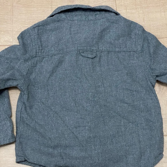 Boys pd&c button up shirt grey size 3t - Picture 3 of 4